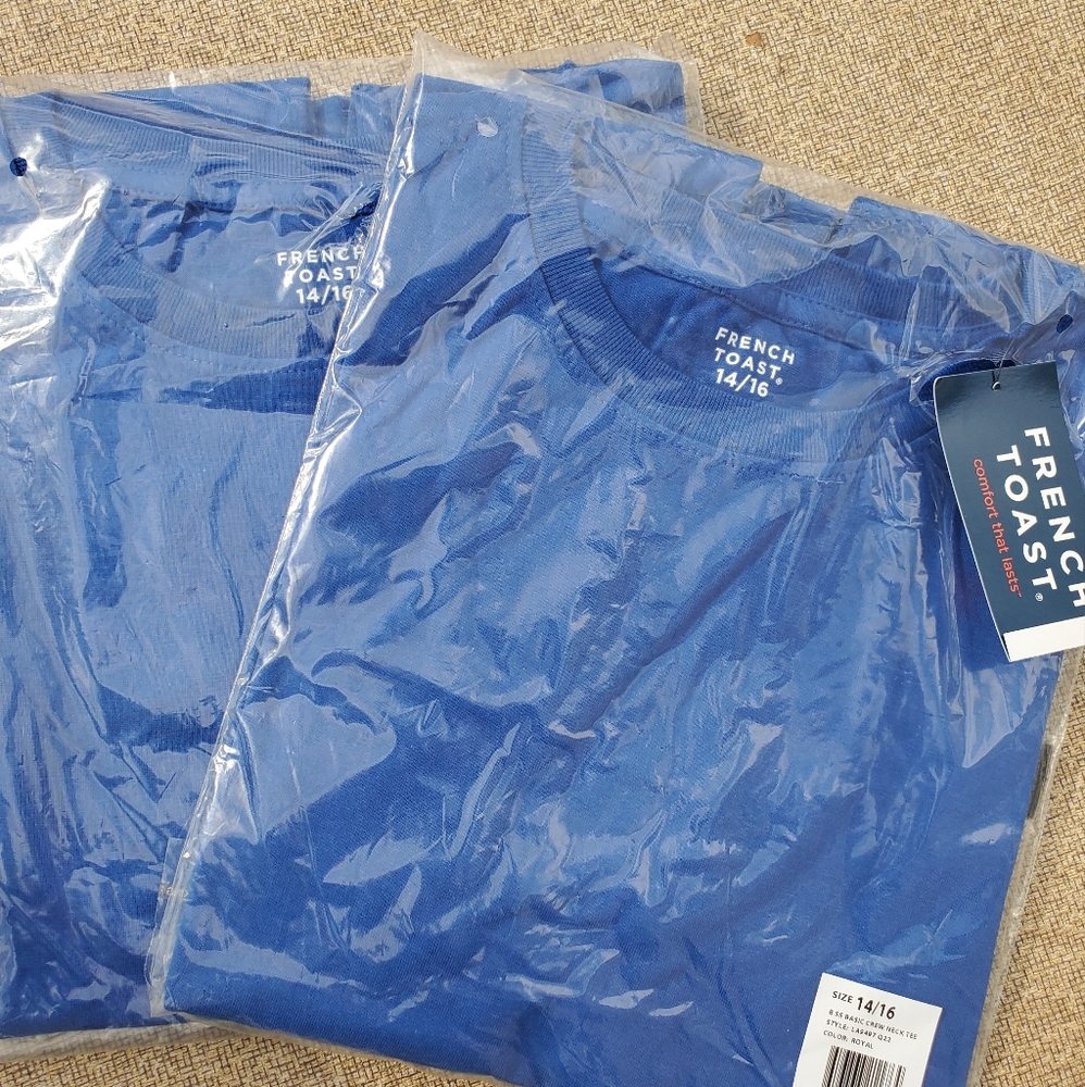 Boys Crewneck T Shirts 2PACK Sz 14/16
